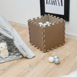 18 Pieces Baby Play Mat - 30x30 Puzzle Mats Soft Playmat Interlocking Foam Tiles -Home Sale Shop 86640928 5