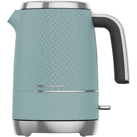 Beko Duck Egg Blue & Chrome Cosmopolis 1.7L Kettle 4 Beko Duck Egg Blue & Chrome Cosmopolis 1.7L Kettle - Image 2
