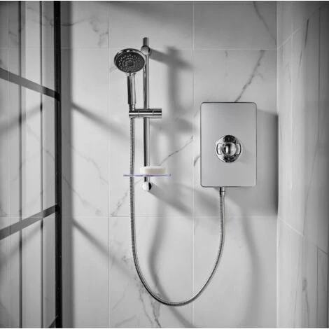 Triton Aspirante Electric Shower - Brushed Steel 9.5kW 3 Triton Aspirante Electric Shower - Brushed Steel 9.5kW