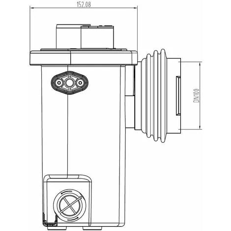 Flo-Force Max Domestic Sanitary Macerator Waste Pump White 5 Flo-Force Max Domestic Sanitary Macerator Waste Pump White - Image 3