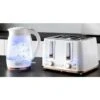 Goodmans Kettle & 4 Slice Toaster Set White Diamond & Rose Gold -Home Sale Shop 89367610 1