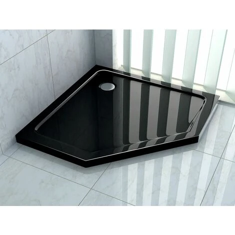 Shower Tray Diamond Black 90x90 5 Shower Tray Diamond Black 90x90 - Image 3