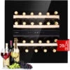 Klarstein Rhône 25 Duo Wine Cooler Compression Cooling 2 Zones 75 Litres / 25 Bottles -Home Sale Shop 93339062 1