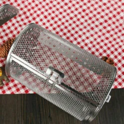 Kitchen Nuts/Peanuts/Chestnuts Baking Stainless Steel Rotating Roast CageElectric Oven Universal Fitting 2314cm 10 Kitchen Nuts/Peanuts/Chestnuts Baking Stainless Steel Rotating Roast CageElectric Oven Universal Fitting 2314cm -Home Sale Shop 95650685 4