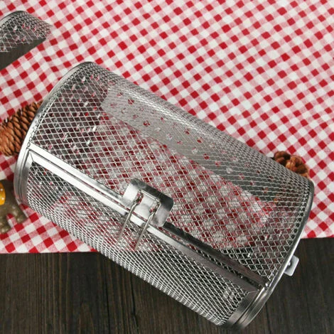 Kitchen Nuts/Peanuts/Chestnuts Baking Stainless Steel Rotating Roast CageElectric Oven Universal Fitting 2314cm 6 Kitchen Nuts/Peanuts/Chestnuts Baking Stainless Steel Rotating Roast CageElectric Oven Universal Fitting 2314cm - Image 4