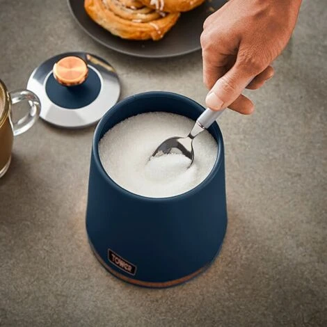 Tower Cavaletto Set Of 3 Canisters Midnight Blue 7 Tower Cavaletto Set Of 3 Canisters Midnight Blue - Image 5