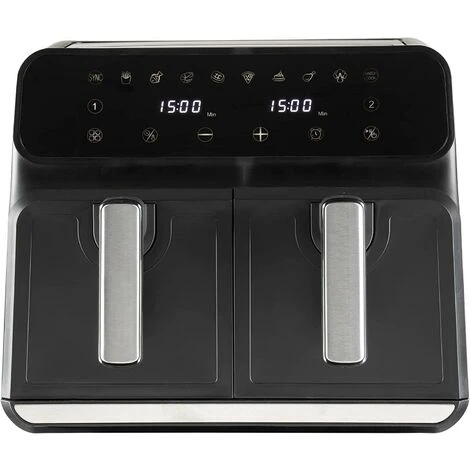 Daewoo XL 8L Digital Double Drawer Dual Zone Air Fryer SDA2310GE 3 Daewoo XL 8L Digital Double Drawer Dual Zone Air Fryer SDA2310GE