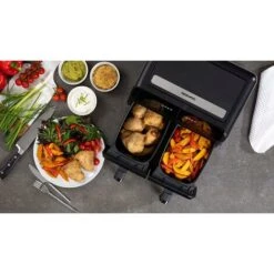 Daewoo XL 8L Digital Double Drawer Dual Zone Air Fryer SDA2310GE 9 Daewoo XL 8L Digital Double Drawer Dual Zone Air Fryer SDA2310GE -Home Sale Shop 98796052 3